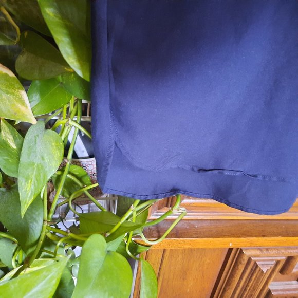 3/$15 GAP Cap Sleeve Shift Tunic Dress - Navy Blue, Size M - Picture 8 of 16